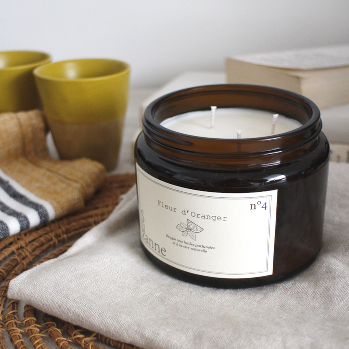 Grande Bougie n°4 : La Fleur d'Oranger