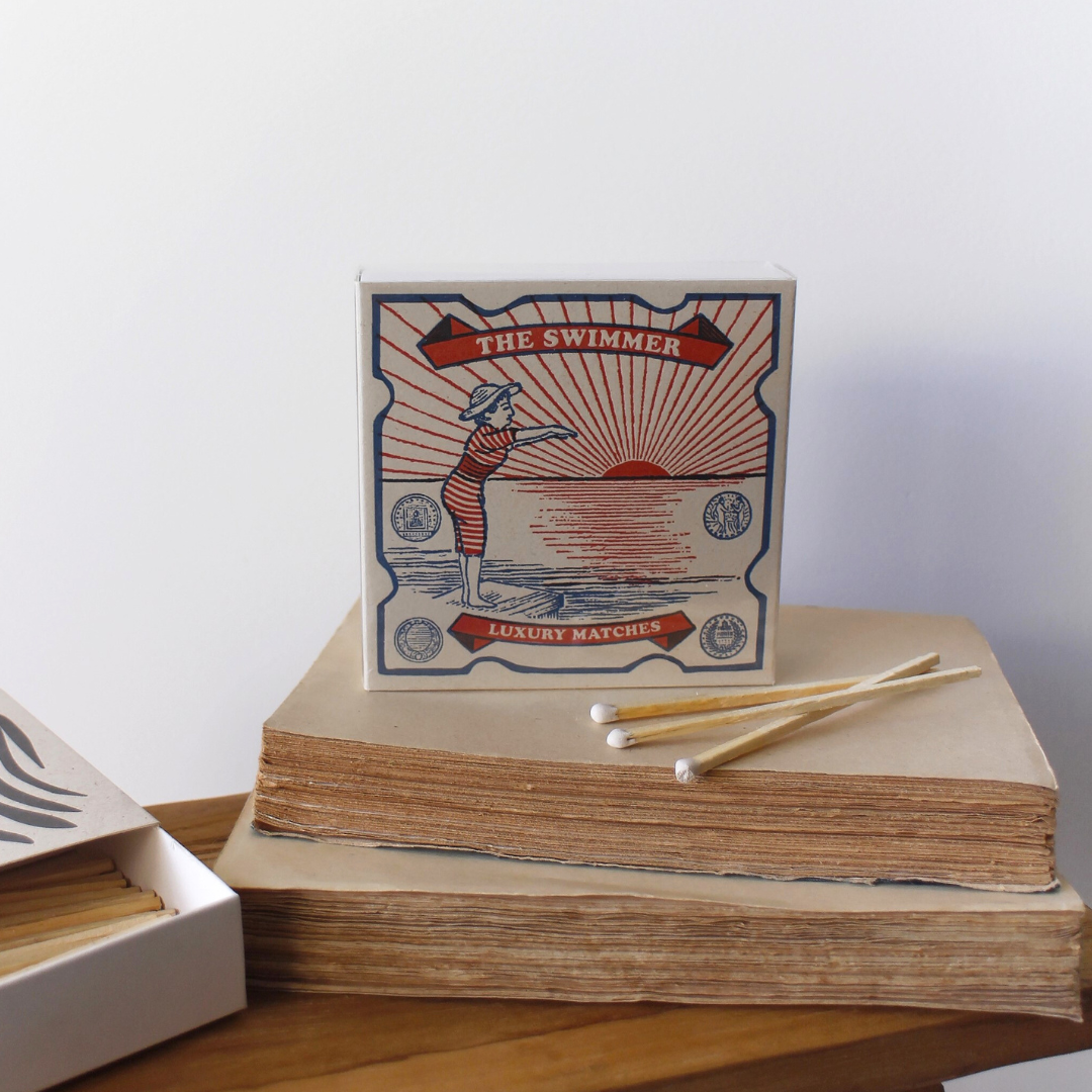 Allumettes Archivist Gallery : "Le Nageur"