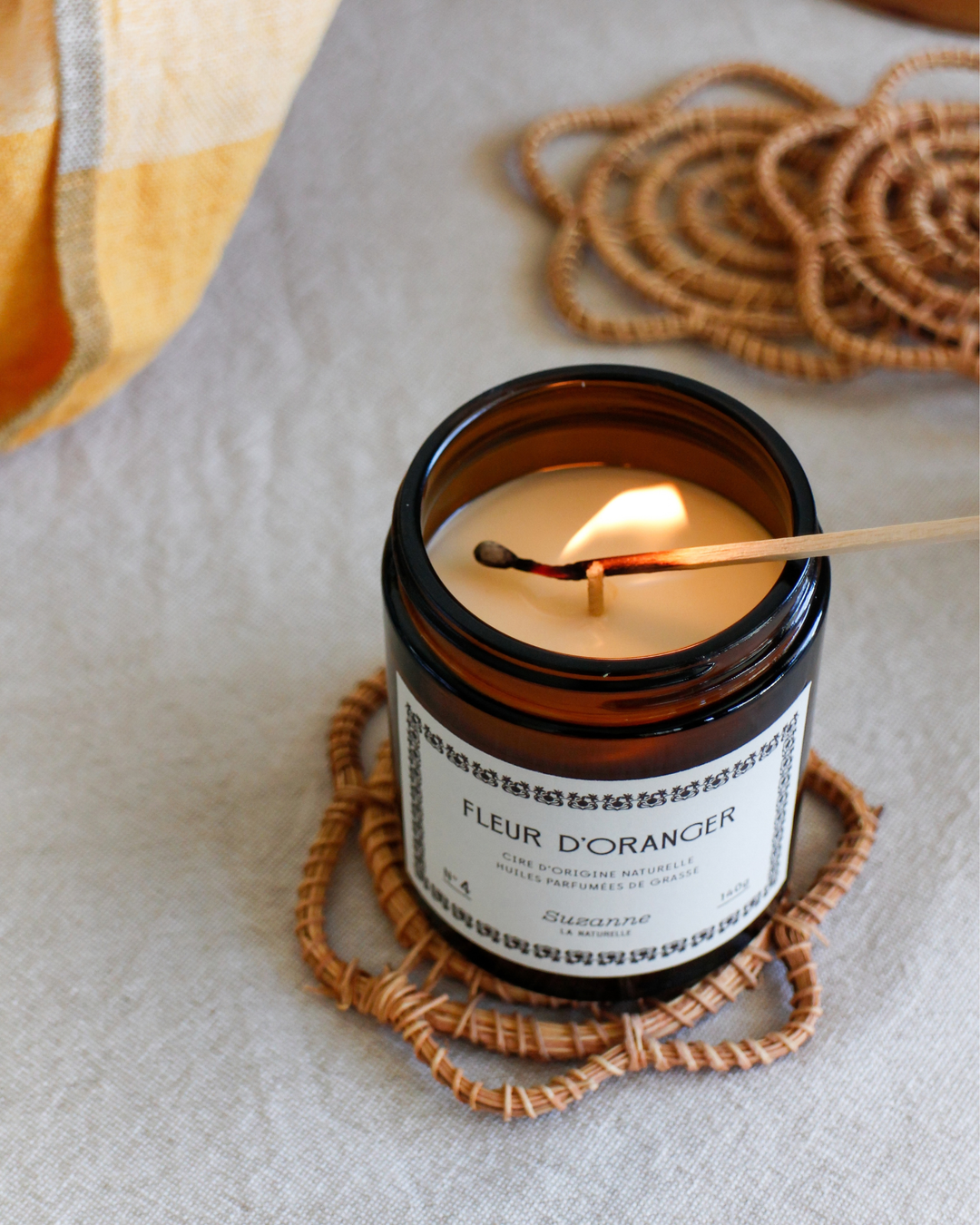 Bougie n°4: La Fleur d'Oranger