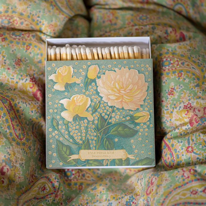 Allumettes Archivist Gallery : "Rose Perle d'Or"