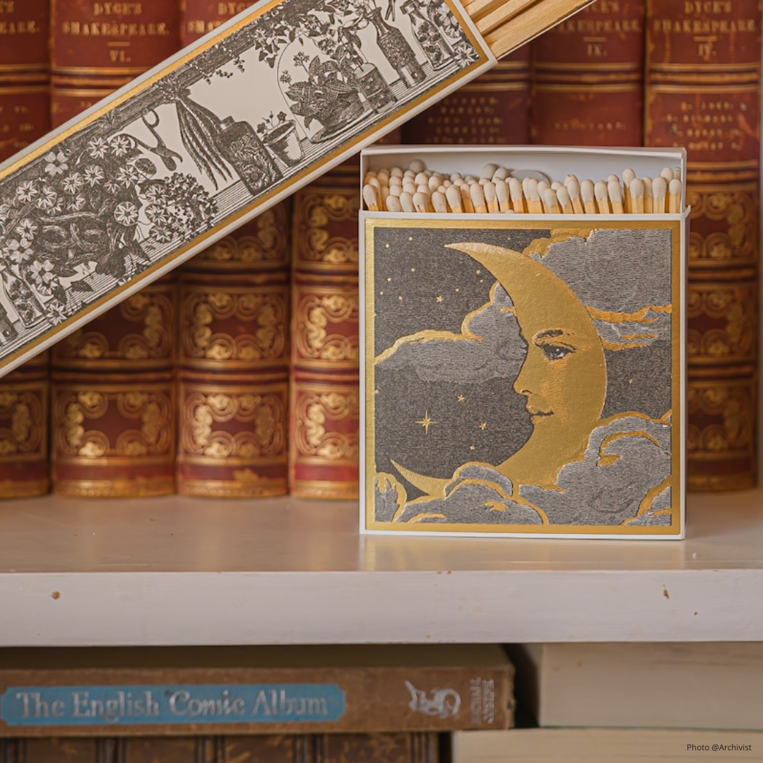 Allumettes Archivist Gallery : "Lune d'Or"