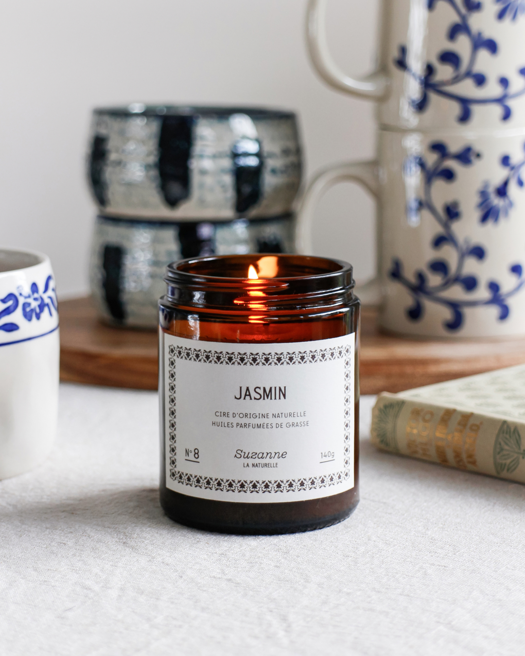 Bougie n°8 : Le Jasmin