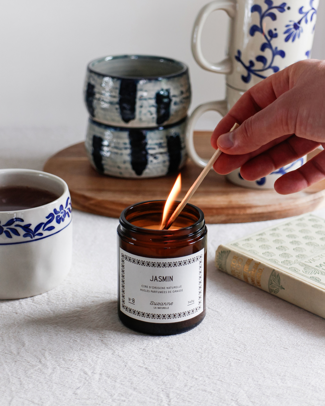 Bougie n°8: Le Jasmin