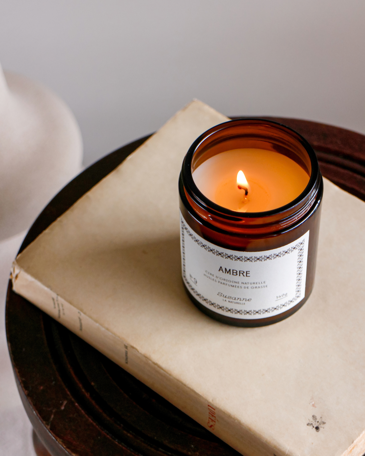 Bougie n°9: L'Ambre