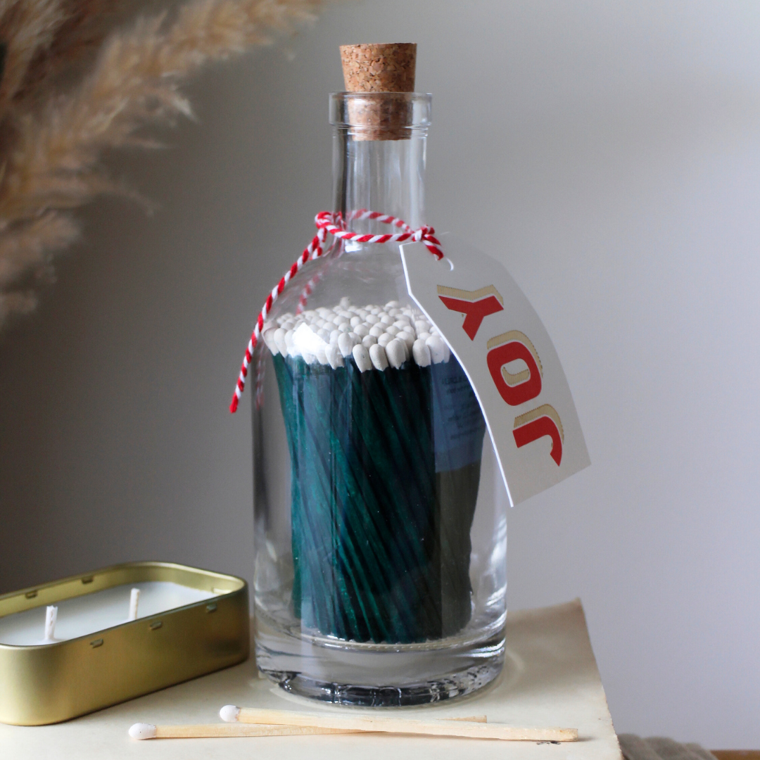 Allumettes Archivist Gallery : "Joie" en bouteille