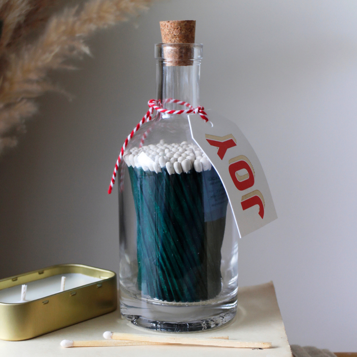 Allumettes Archivist Gallery : "Joie" en bouteille