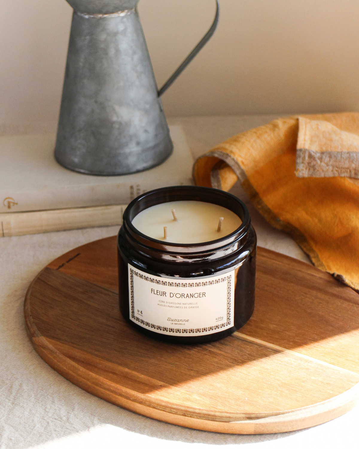 Grande Bougie n°4 : La Fleur d'Oranger