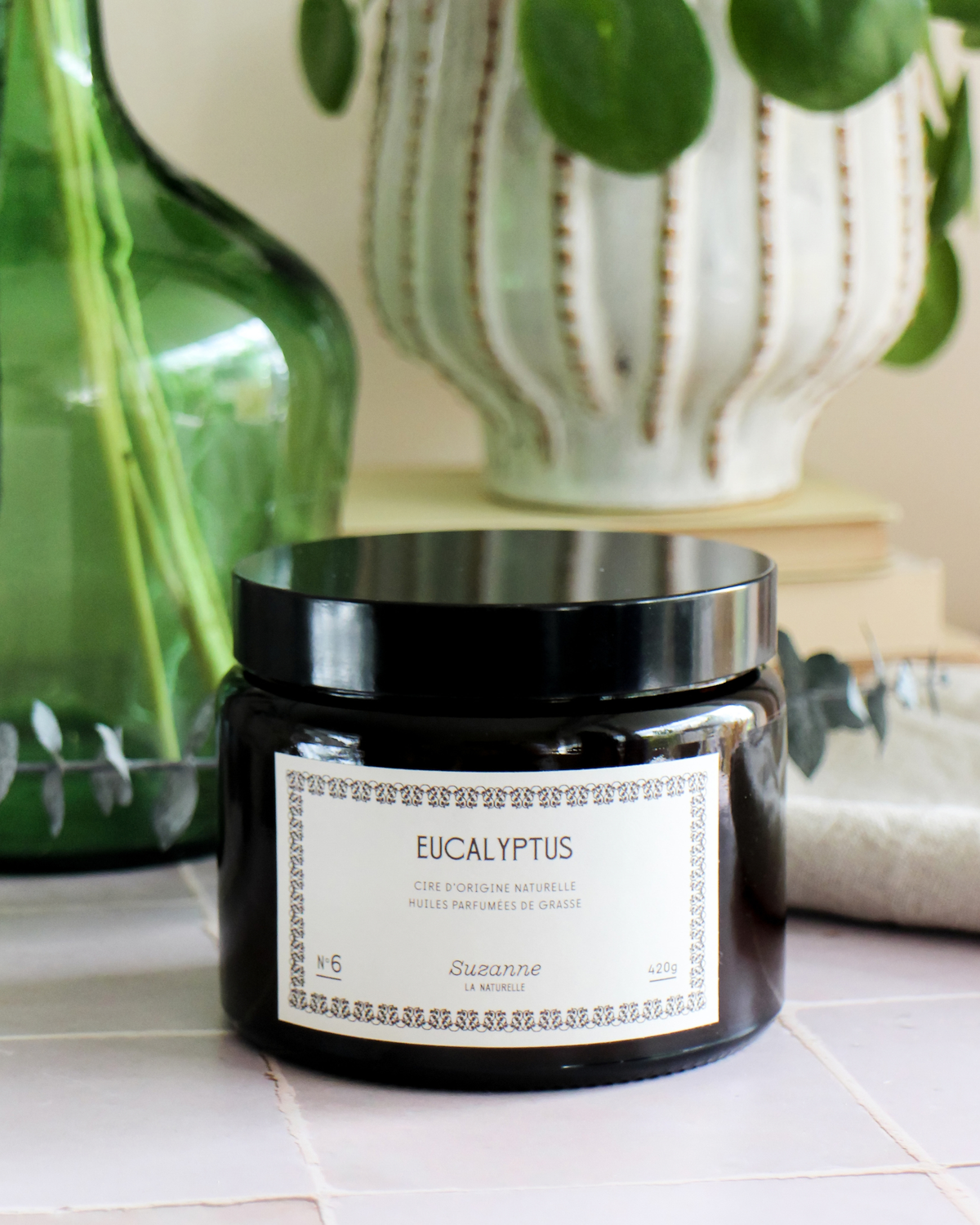 Grande Bougie n°6: L'Eucalyptus