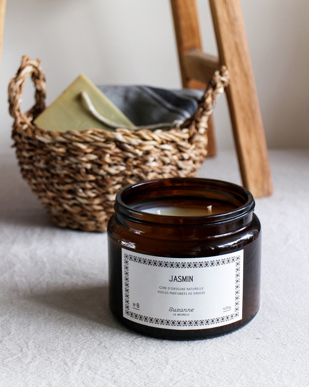 Grande Bougie n°8 : Le Jasmin