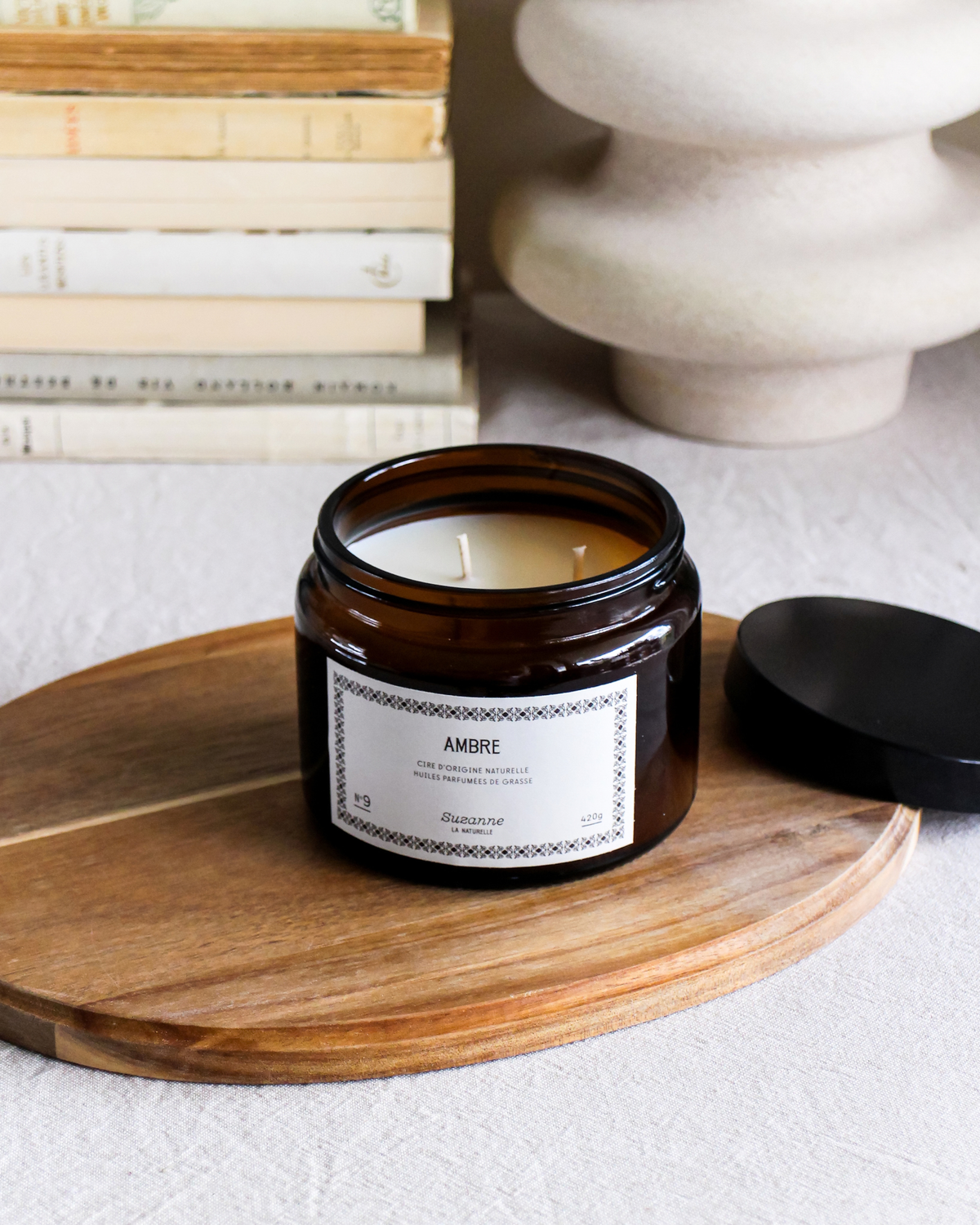 Grande Bougie n°9: L'Ambre